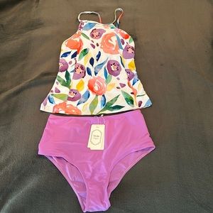 Women’s large tankini bathing suit